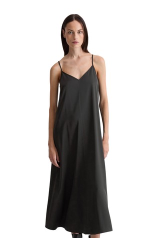 Zvonasta haljina od rastezljive viskoze