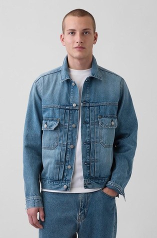 Muška relaxed fit denim jakna