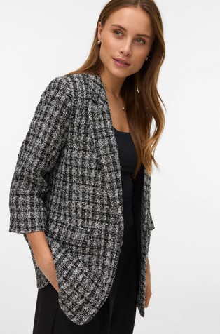 VMFRIDA regular fit kariran sako