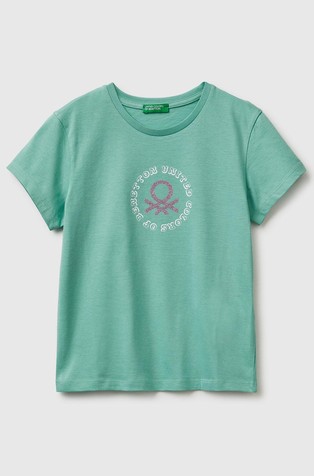 Majica kratkih rukava sa svjetlucavom logo grafikom