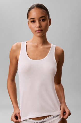 Slim fit pamučna potkošulja bez rukava