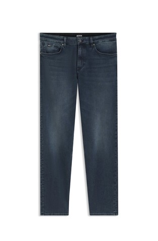 Regular fit jeans hlače od rastezljive mješavine pamuka