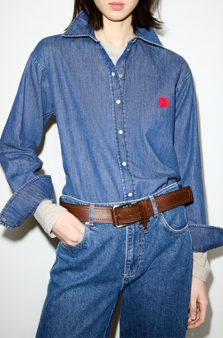 Pamučna denim košulja