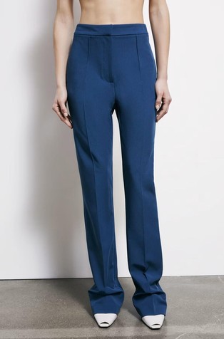 Slim fit hlače od gabardena