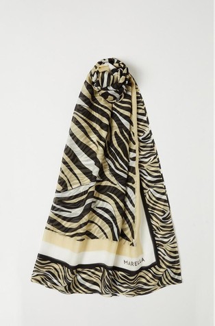 Šal s uzorkom od mješavine sa svilom