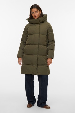 VMSTELLA duga prošivena jakna s kapuljačom