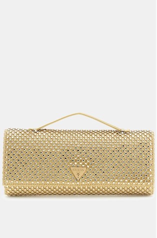 Tasmin clutch with rhinestones
