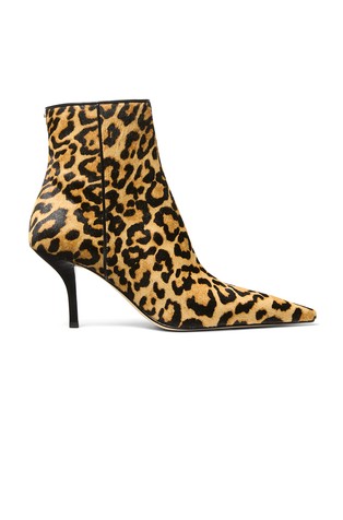 Selina gležnjače od teleće kože s leopard uzorkom