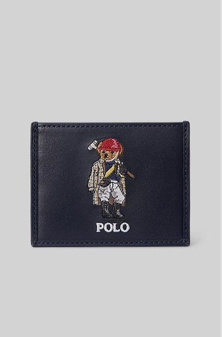 Polo Bear kožni novčanik za kartice