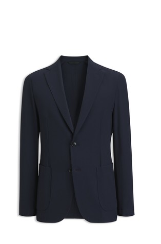 Slim-fit blazer in performance stretch fabric