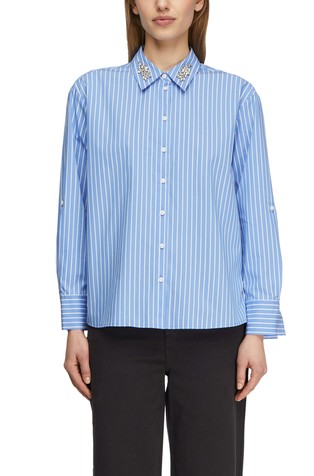 Prugasta košulja s ukrasnim kamenčićima