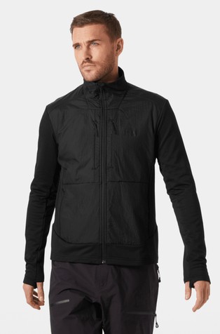 Versalite Hybrid pulover s flisiranom unutrašnjošću i prošivenim umetkom