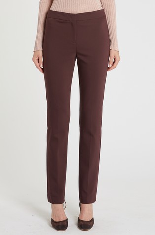 Slim fit hlače od mješavine pamuka