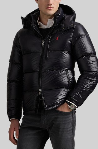 Gorham prošivena svjetlucava jakna punjena paperjem