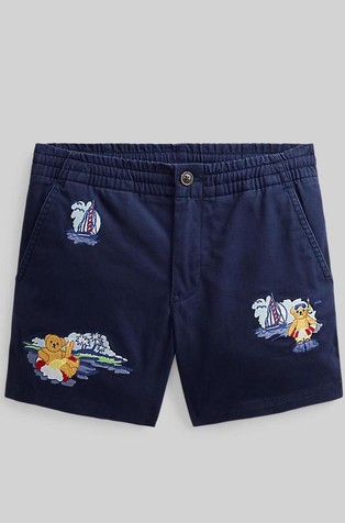 Polo Prepster Bear rastezljive chino kratke hlače