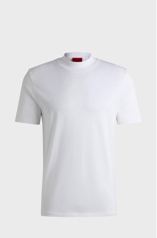 Slim fit pamučna majica kratkih rukava