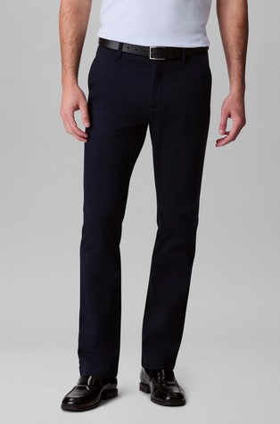 Slim fit pamučne chino hlače