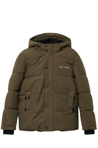 Prošivena jakna s kapuljačom