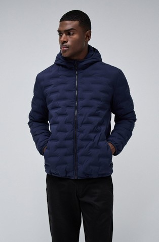 Prošivena jakna s kapuljačom