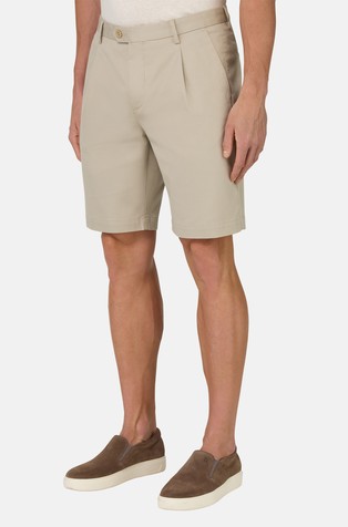 Bermude od rastezljive mješavine pamuka i tencela