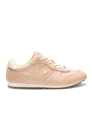 Tyrah sneakers in canvas and leather