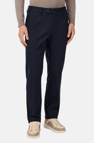 Rastezljive hlače od mješavine pamuka i tencela