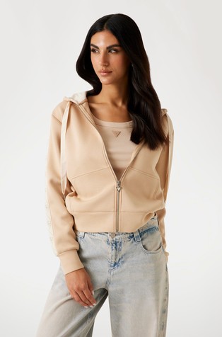 Pulover od scuba tkanine s kapuljačom