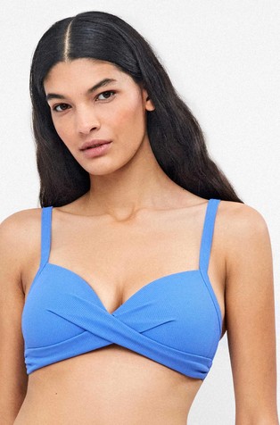 Gornji dio kupaćeg kostima s prekriženim detaljem