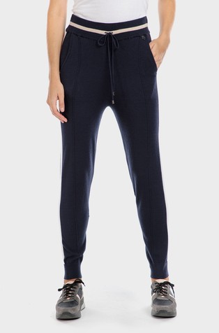 Pleten donji dio trenirke od mješavine viskoze