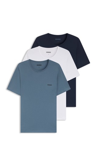 Three-pack of underwear Logo T-shirts in cotton jersey