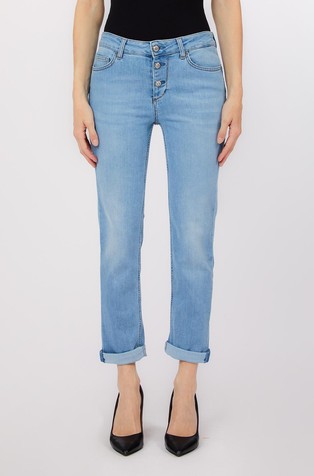 Slim fit jeans hlače sa skraćenom dužinom