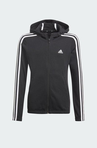 Essentials 3-Stripes pulover s kapuljačom