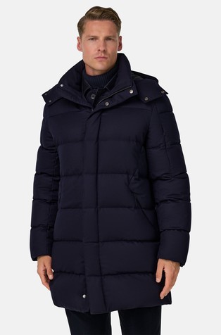 Vodoodbojna flanelska prošivena jakna punjena paperjem