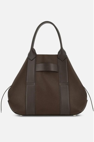 Logo kožna shopper torba