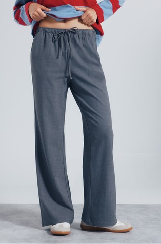 Wide jogger pants