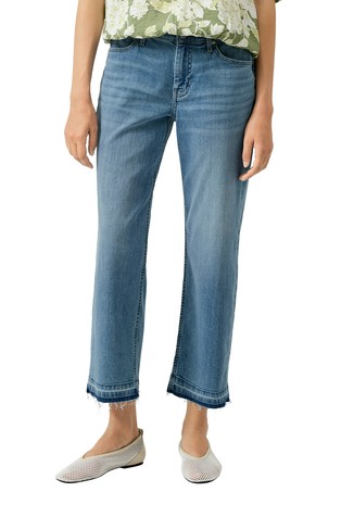 Cropped jeans hlače