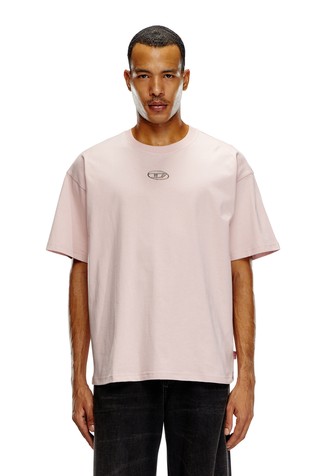 Relaxed fit majica kratkih rukava s ovalnim D-logotipom