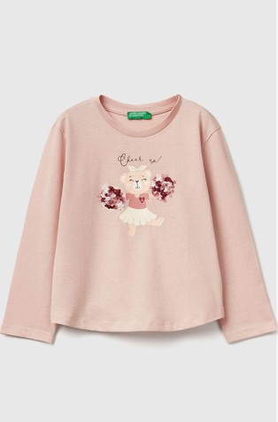 Pamučna majica s otiskom i aplikacijom