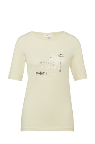 Slim fit majica kratkih rukava s otiskom