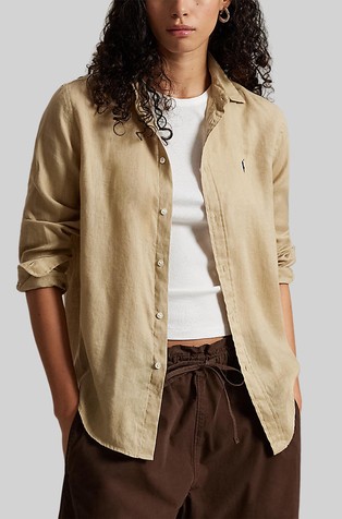 Classic fit lanena košulja