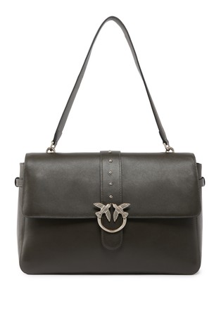 Love Bag Slouchy maxi leather shoulder bag