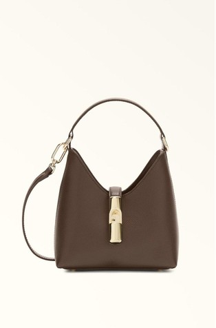 Mini kožna hobo torbica