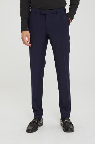 Slim fit hlače od rastezljive mješavine vune