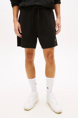 Logo Waffle Knit Sweat Shorts