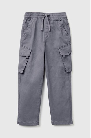 Stretch cotton cargo pants