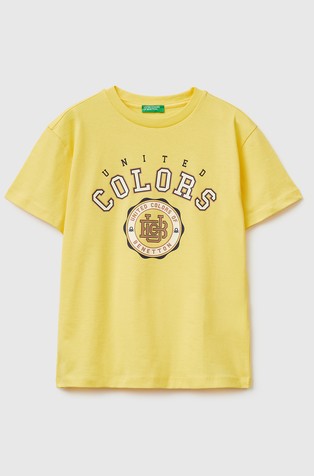 Cotton T-shirt with logo
