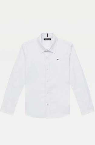 Košulja od rastezljivog pamučnog popelina