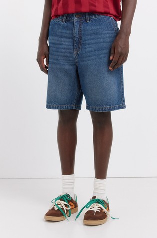 Straight fit denim chino kratke hlače