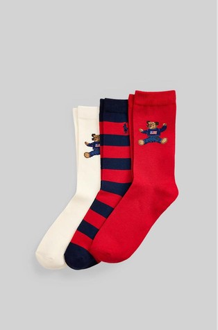 Polo Bear paket od 3 para čarapa