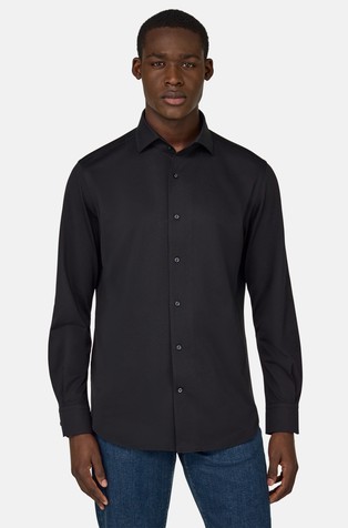 Regular fit košulja od japanske jersey tkanine